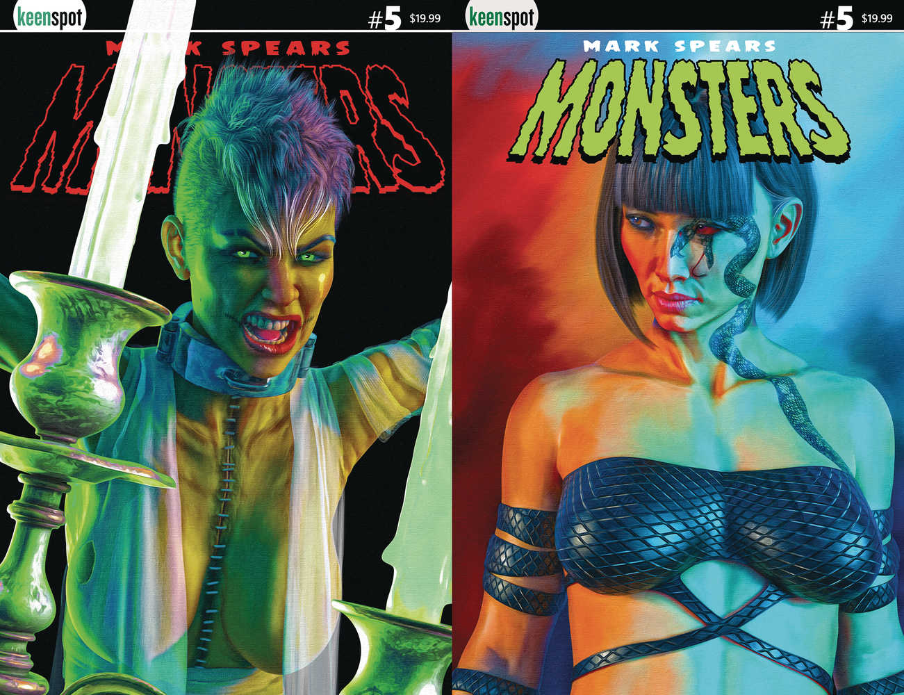 Mark Spears Monsters (2024) #5 Cover F Holofoil Flip