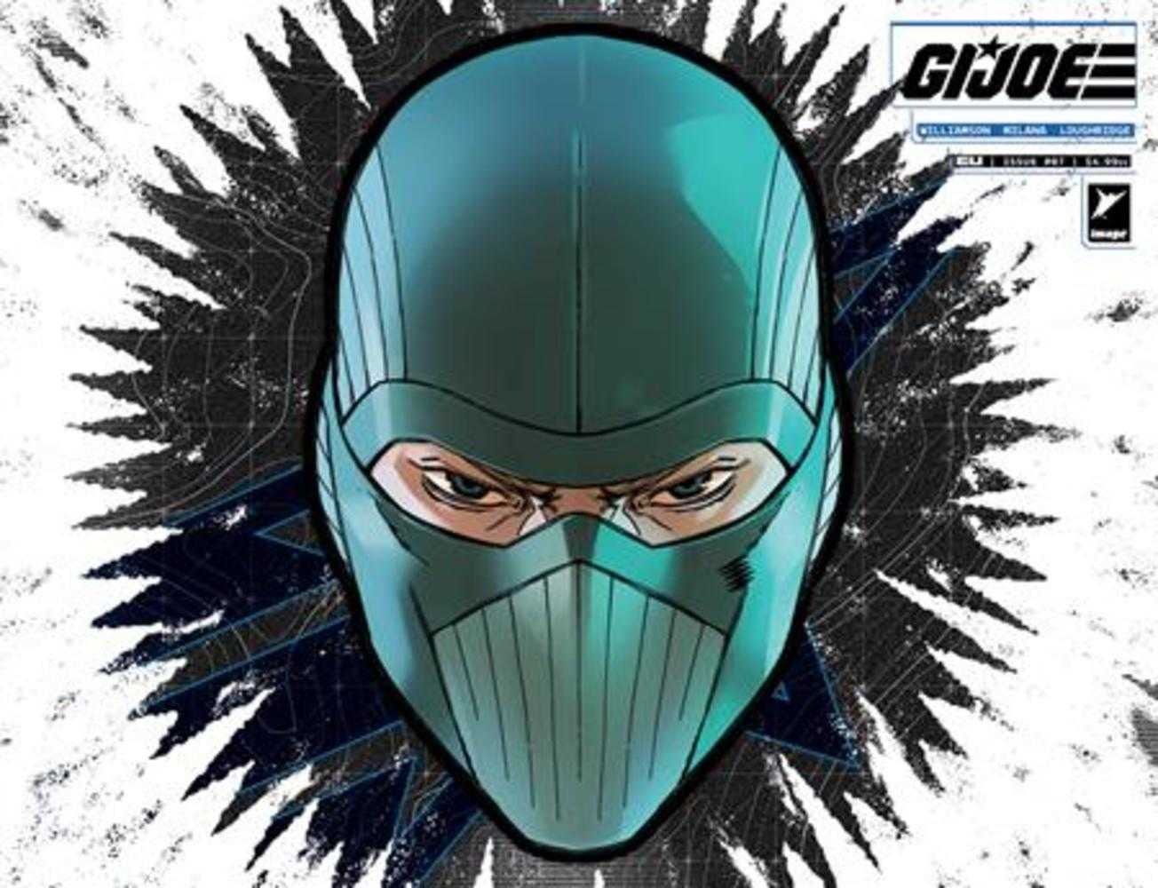 G.I. Joe (2024) # 7 Cover H Andrea Milana & Andres Juarez Die Cut Foil Mask Variant
