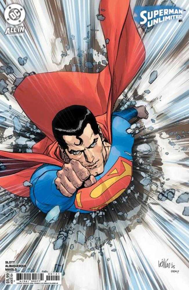 Superman Unlimited (2025) #1 Cover D Leinil Francis Yu Variant
