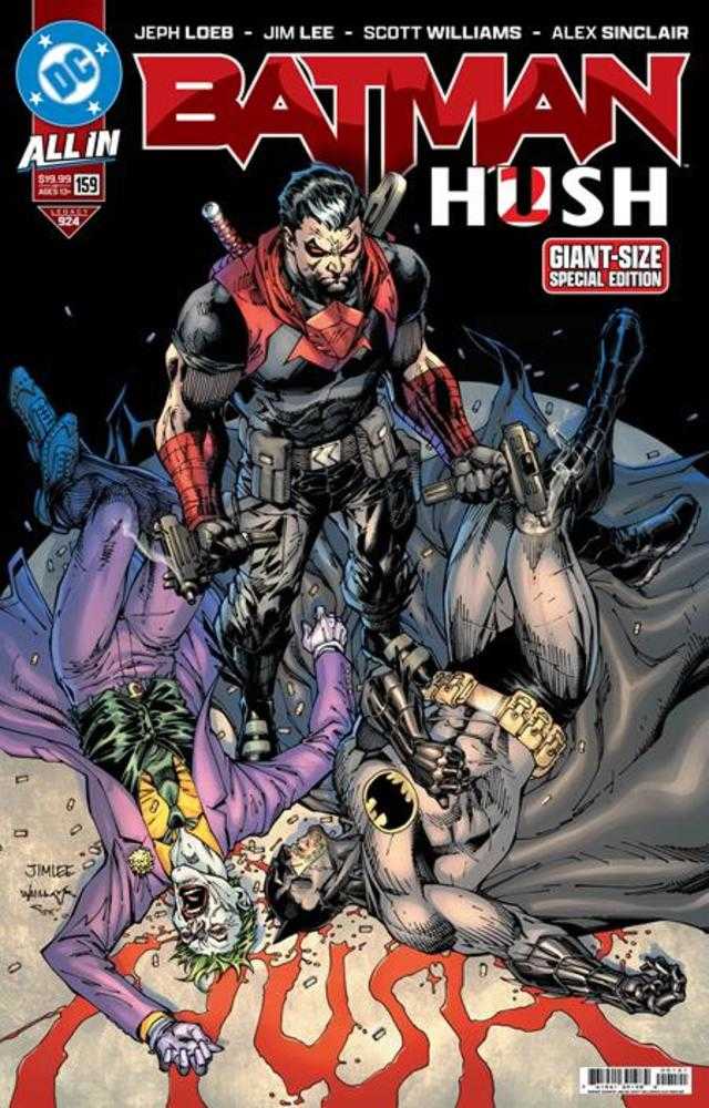 Batman (2016) #159 Giant Sized Special Edition Cover B Jim Lee Foil Variant