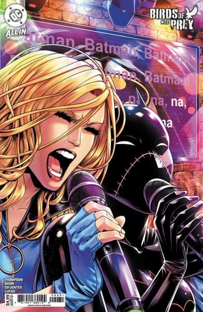 Birds Of Prey (2023) #22 Cover C Serg Acuna Variant