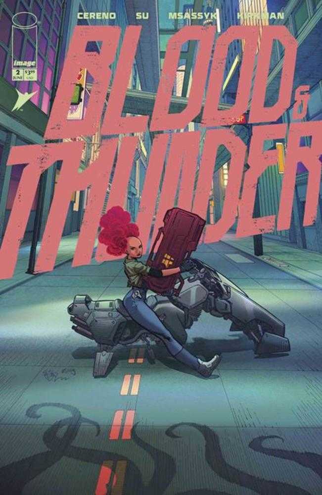 Blood & Thunder (2025) #2 Cover A Ej Su & Msassyk (Mature)