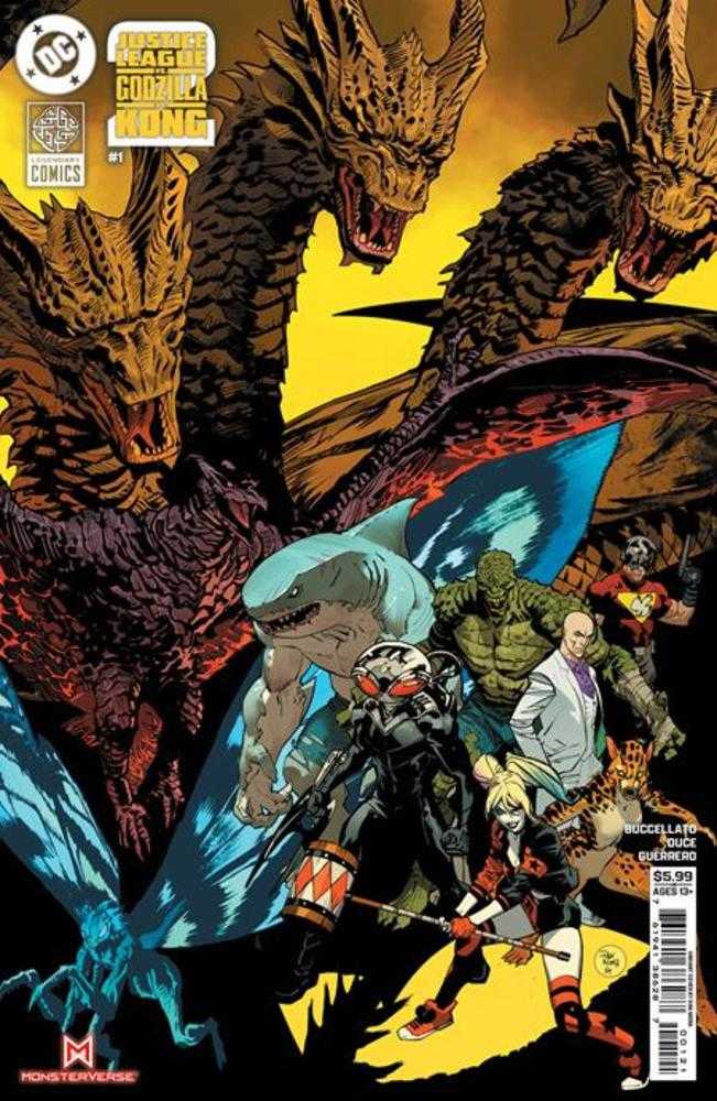 Justice League vs Godzilla vs Kong 2 (2025) #1 (of 7) Cover B Dan Mora Variant