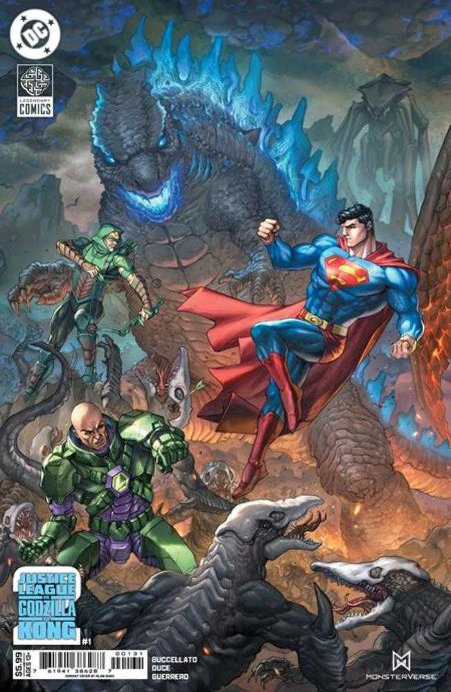 Justice League vs Godzilla vs Kong 2 (2025) #1 (of 7) Cover C Alan Quah Variant