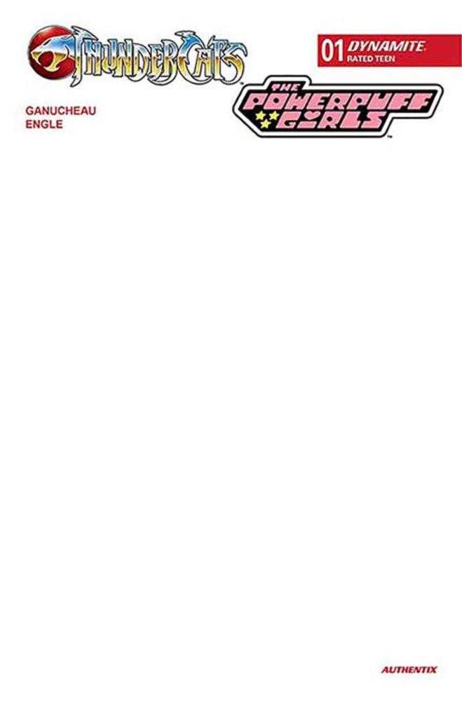 Thundercats/Powerpuff Girls (2025) #1 Cover F Blank Authentix Variant