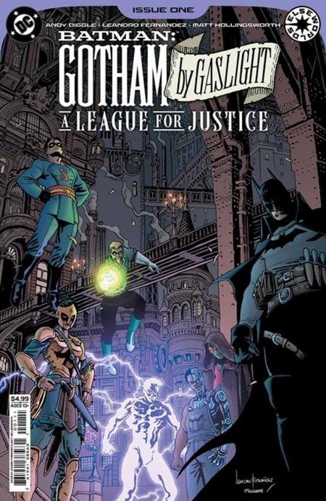 Batman: Gotham By Gaslight - A League For Justice (2025) #1 (of 6) Cover A Leandro Fernandez