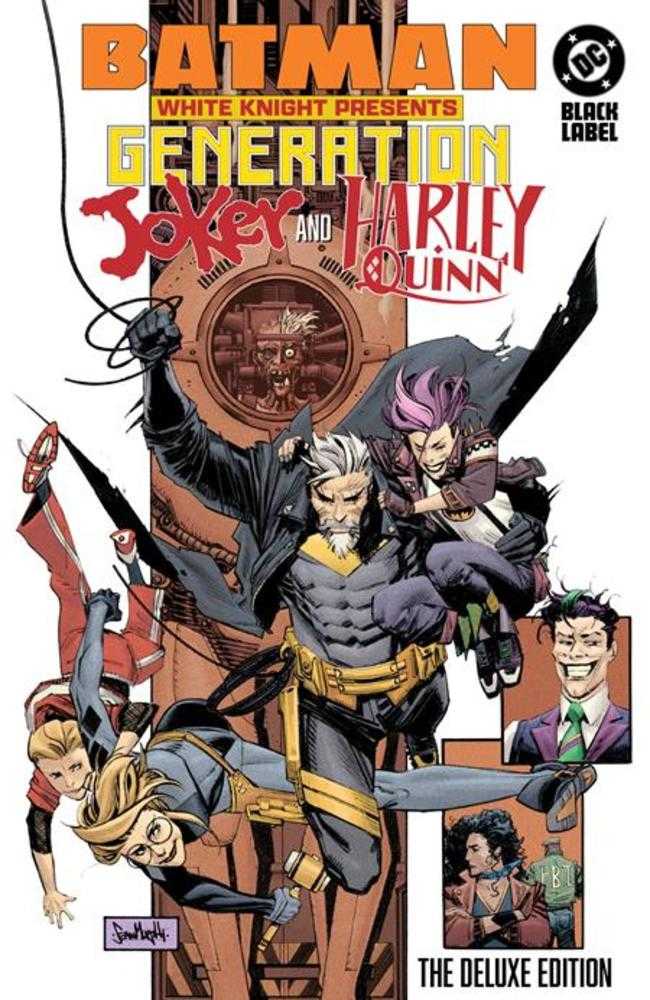 Batman White Knight Presents Harley Quinn And Generation Joker Deluxe Edition HC (Mature)
