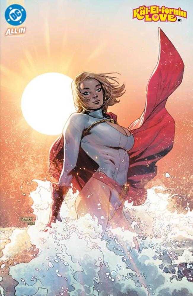 DC's Kal-El-Fornia Love (2025) One-Shot Cover C Mahmud Asrar Variant