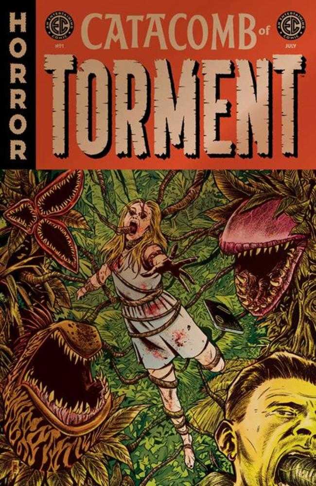 EC Catacomb Of Torment (2025) #1 Cover C Jorge Fornes Gold Foil Variant