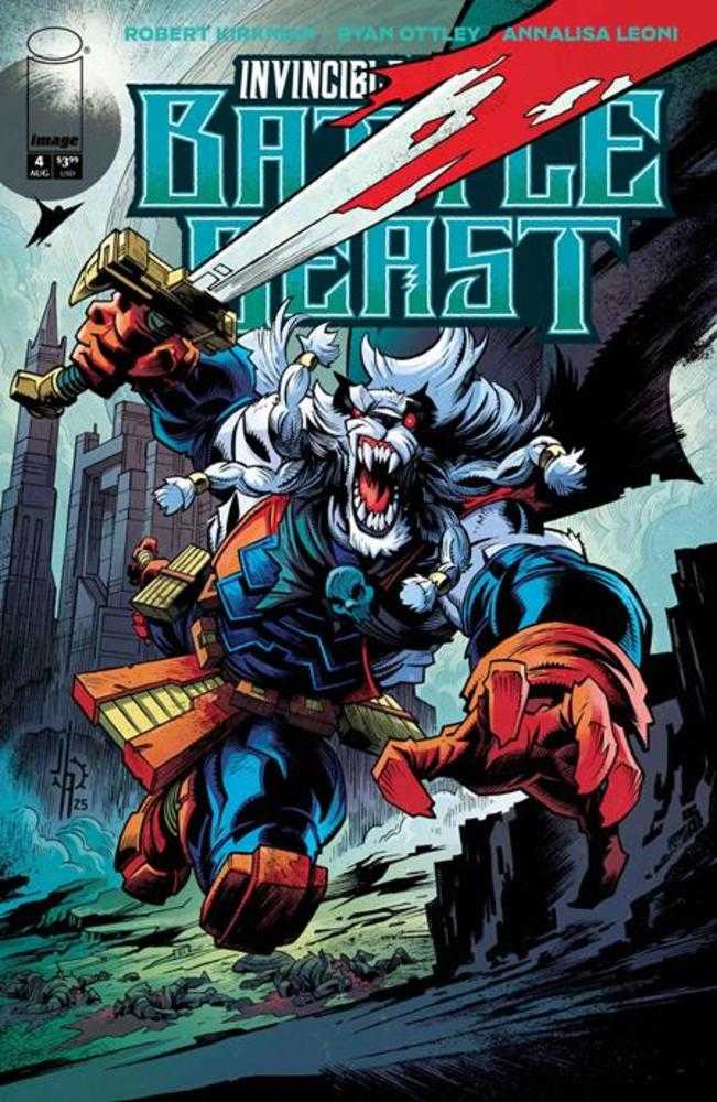 Invincible Universe: Battle Beast (2025) #4 Cover D Jason Howard 1:25 Variant
