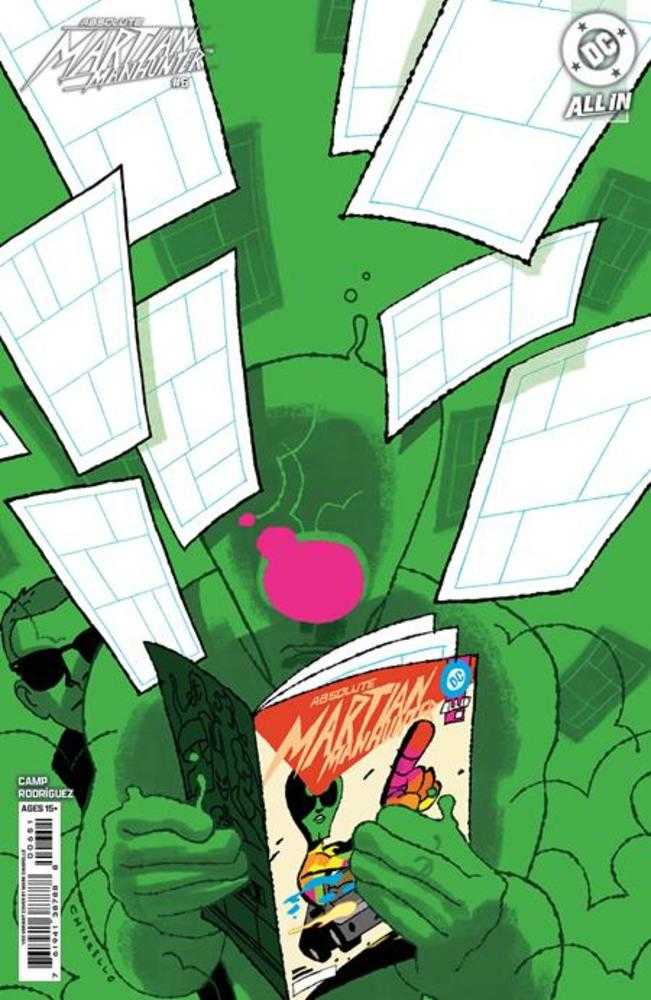 Absolute Martian Manhunter #6 (Of 12) Cover E Mark Chiarello Card Stock 1:50 Variant