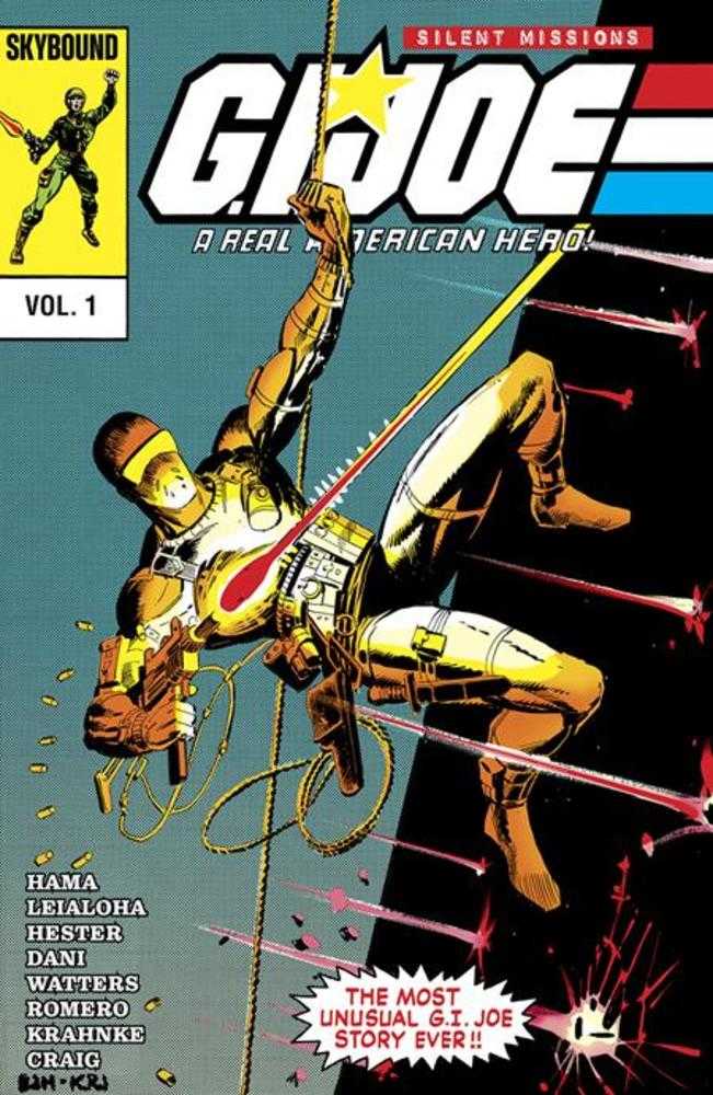 G.I. Joe A Real American Hero - The Silent Missions TPB Hannigan & Klaus Janson Cover