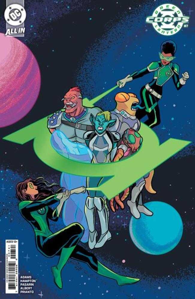 Green Lantern Corps (2025) # 7 Cover D Natacha Bustos 1:25 Variant