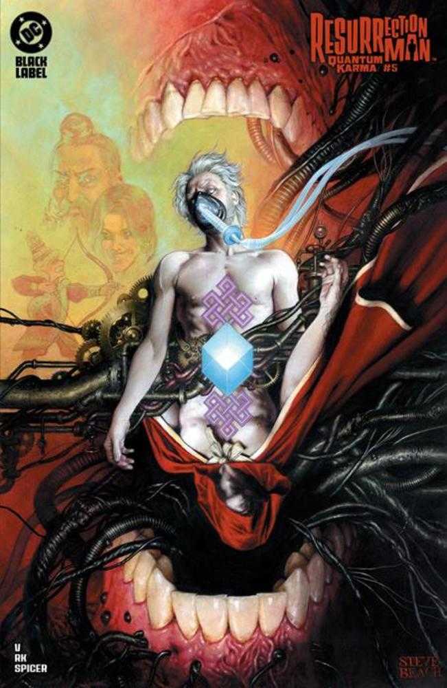 Resurrection Man: Quantum Karma (2025) #5 (of 6) Cover B Steve Beach Variant (Mature)
