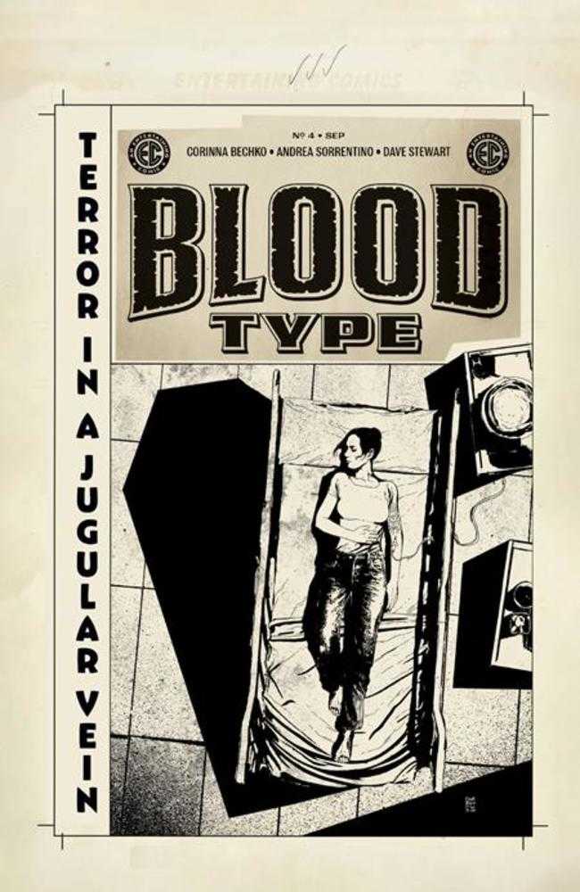 EC Blood Type (2025) #4 (of 4) Cover D Andrea Sorrentino B&W Artist Edition 1:20 Variant