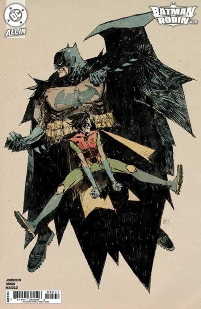 Batman And Robin #25 Cover G Ashley Wood 1:25 Variant