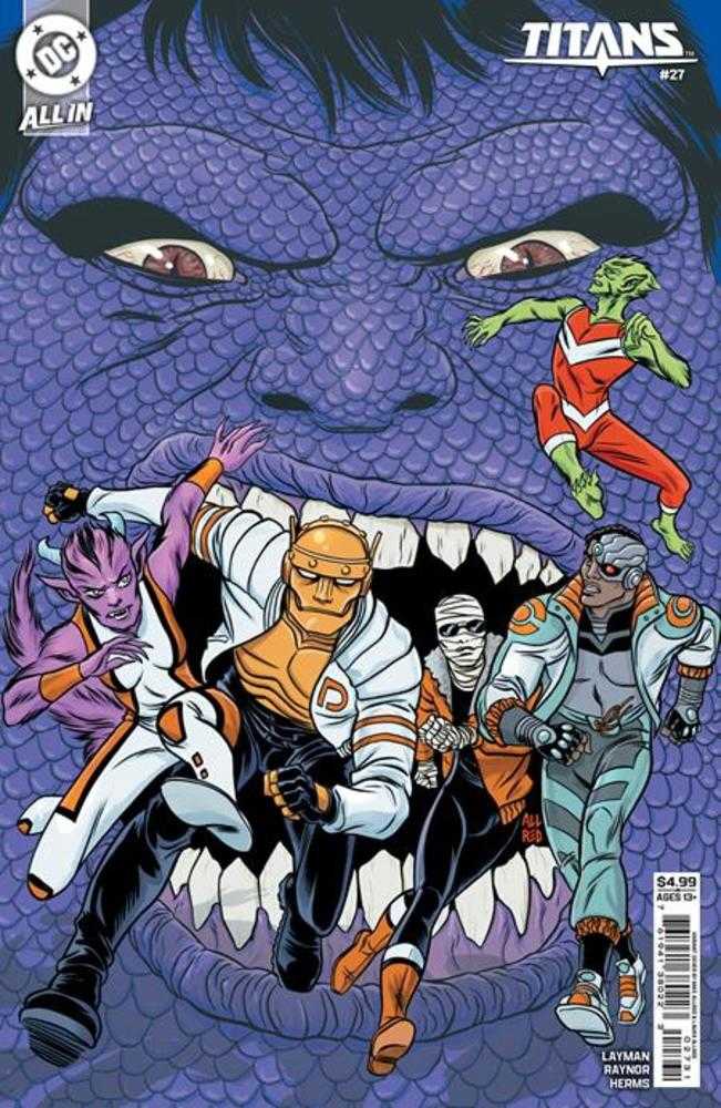 Titans #27 Cover C Michael Allred Card Stock Variant