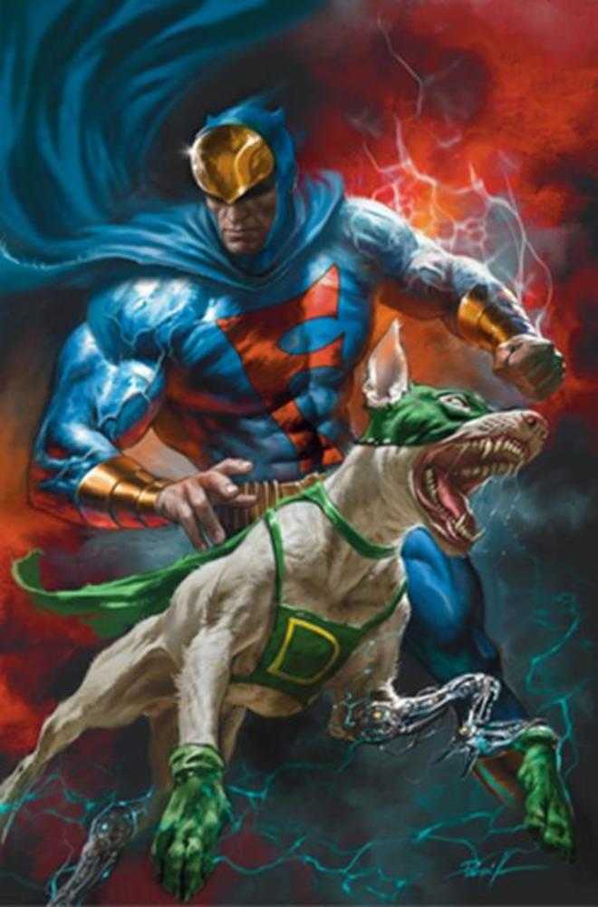 Blue Falcon & Dynomutt #2 Cover I Lucio Parrillo Full Art 1:15 Variant