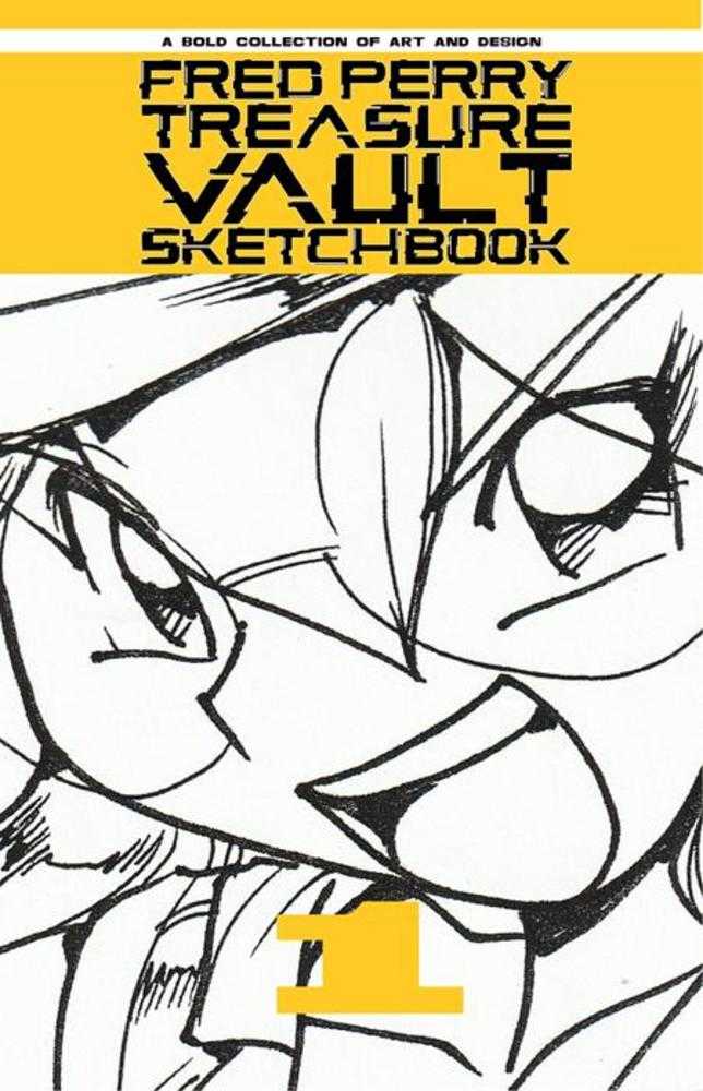 Fred Perry Treasure Vault #1 Cover C Fred Perry Close Up Lunar Exclusive Variant