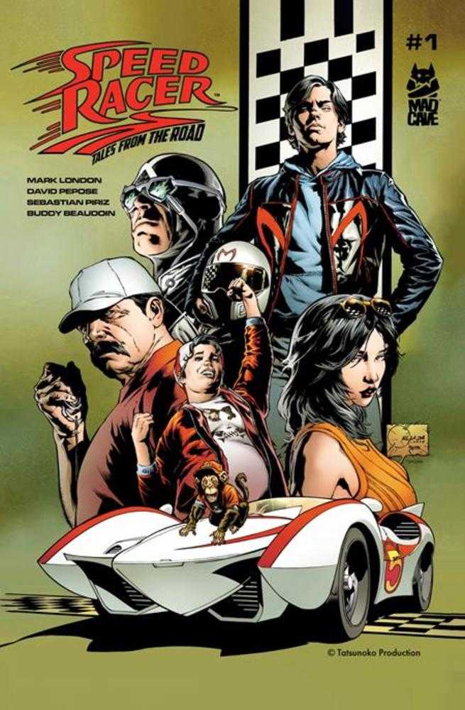 Speed Racer: Tales From The Road - Two Princes (2025) One-Shot Cover D Joe Quesada And Mark Irwin Unlock 1:10 Variant