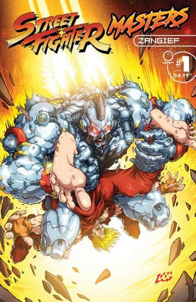 Street Fighter Masters Zangief #1 (One Shot) Cover C Don Figueroa 1:5 Variant