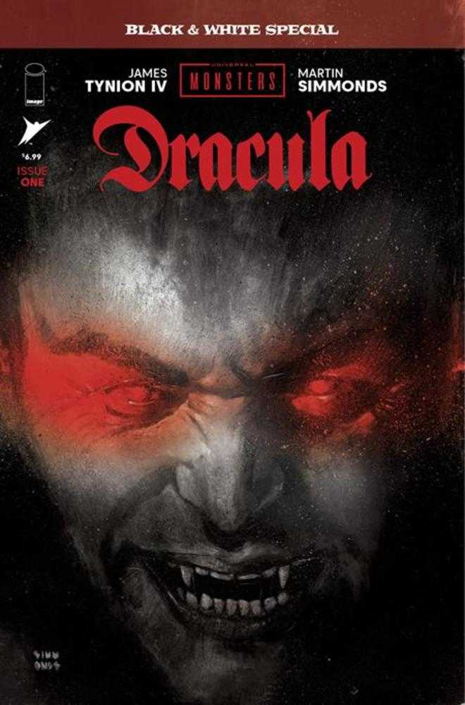 Universal Monsters: Dracula Black & White Special #1 (Of 2) Cover A Martin Simmonds (Mature)