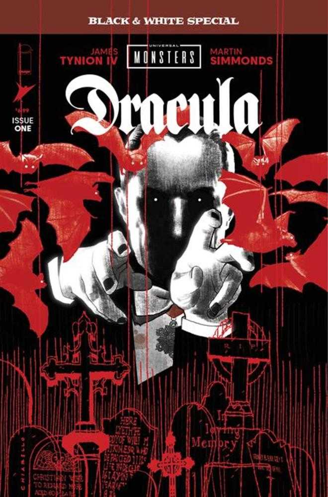 Universal Monsters: Dracula Black & White Special #1 (Of 2) Cover B Mark Chiarello Variant (Mature)