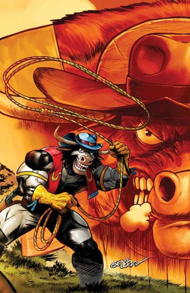 Wild West Cow Boys Of Moo Mesa #2 (Of 4) Cover D Juan Gedeon Interlocking 1:10 Virgin Variant