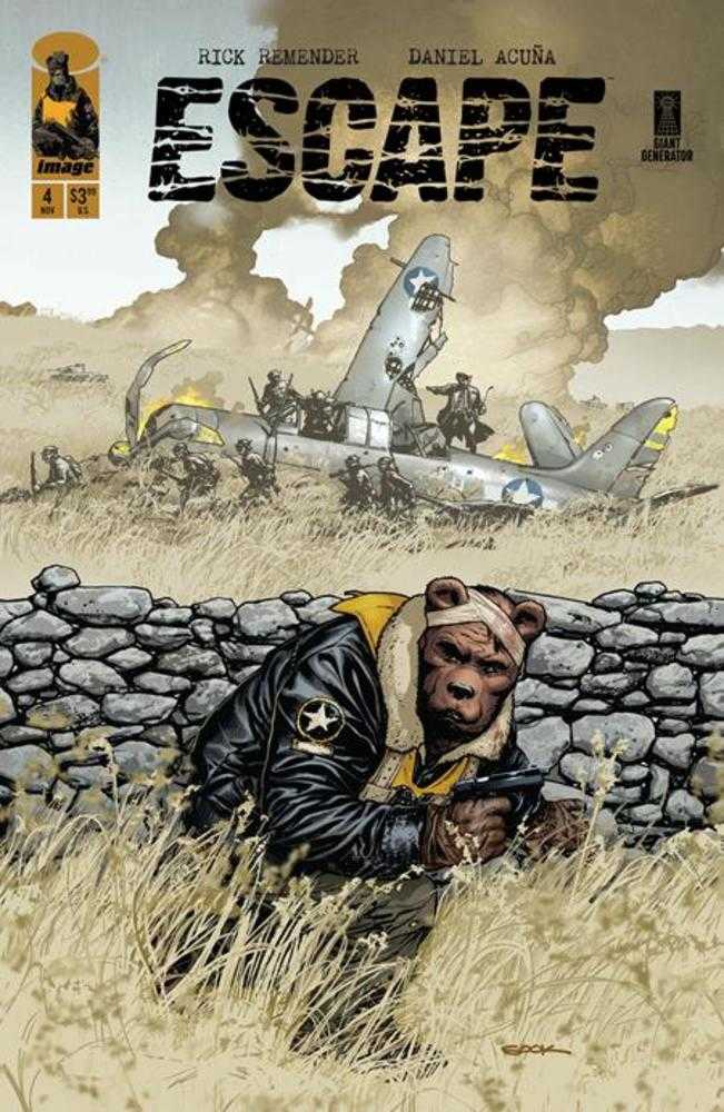 Escape #4 Cover B Ryan Sook 1:15 Variant