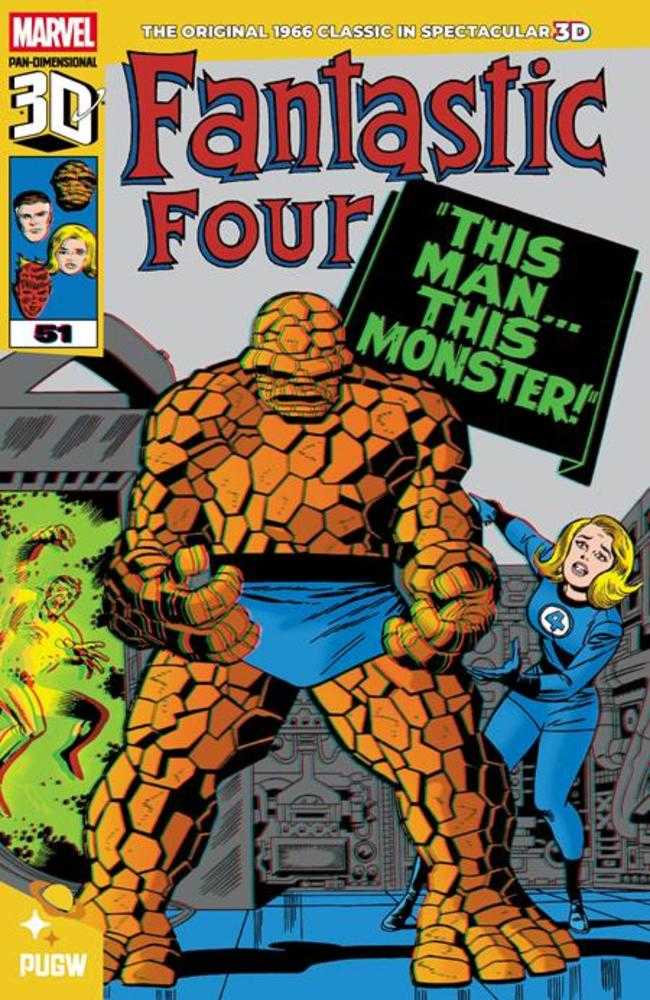 Fantastic Four #51 This Man This Monster Pan Dimensional 3 D Edition