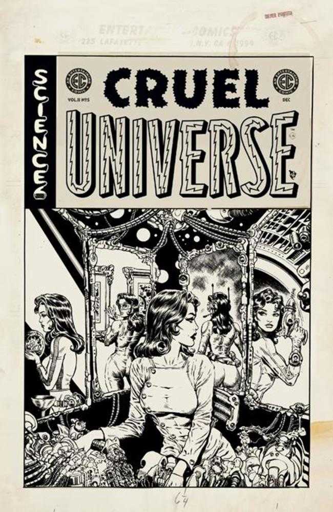 EC Cruel Universe 2 (2025) #5 Cover D Liam Sharp B&W Artist Edition 1:20 Variant