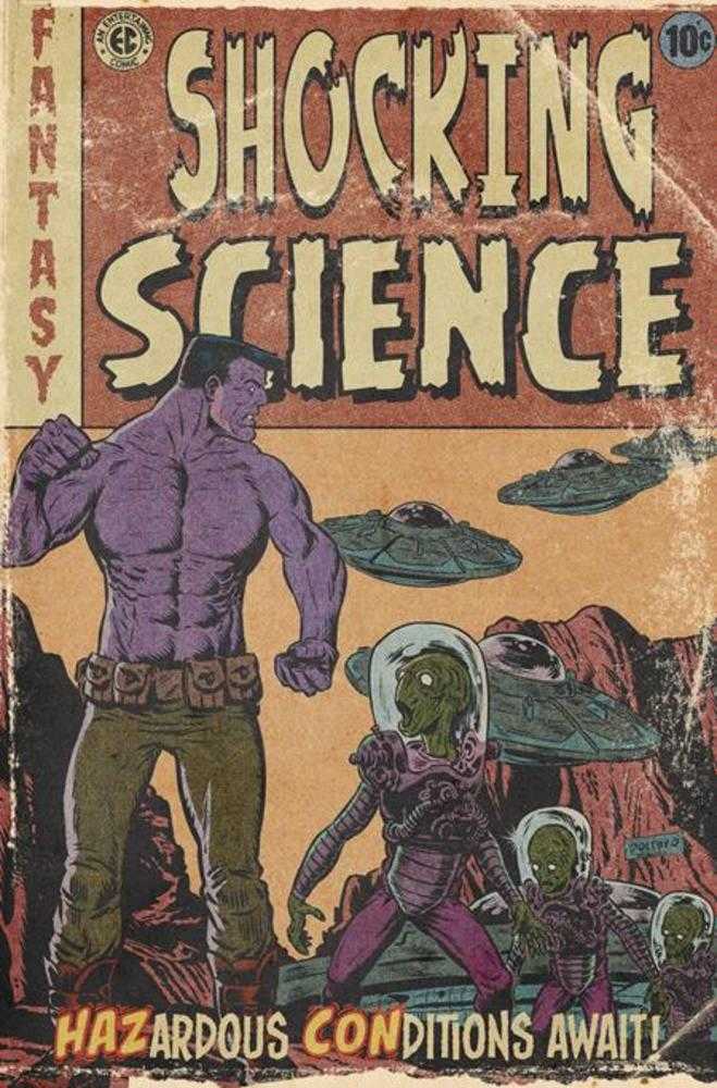 Hazcon #2 (Of 5) Cover B Nik Poliwko Kenney Mesnard EC Monster Homage Variant