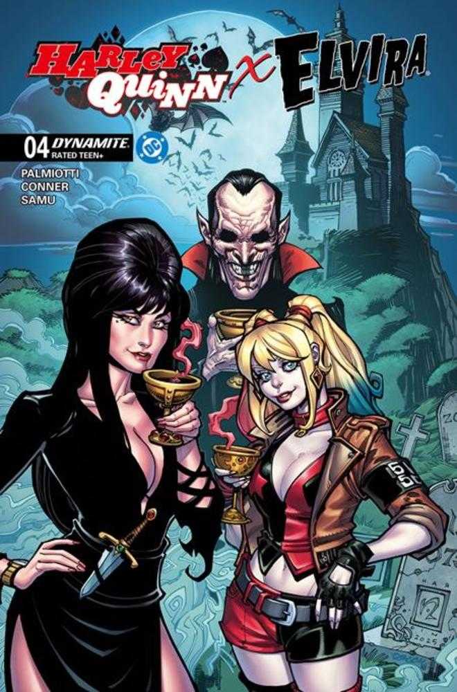 Harley Quinn X Elvira #4 Cover B Chad Hardin Variant