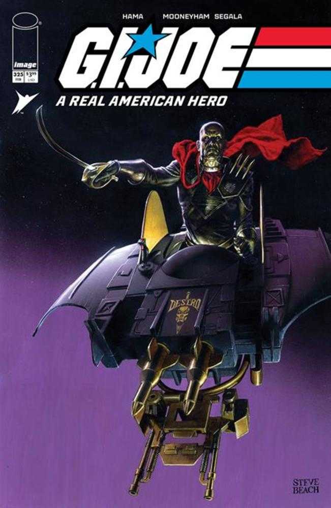 G.I. Joe A Real American Hero #325 Cover C Steve Beach Gears Of Joe 1:10 Variant
