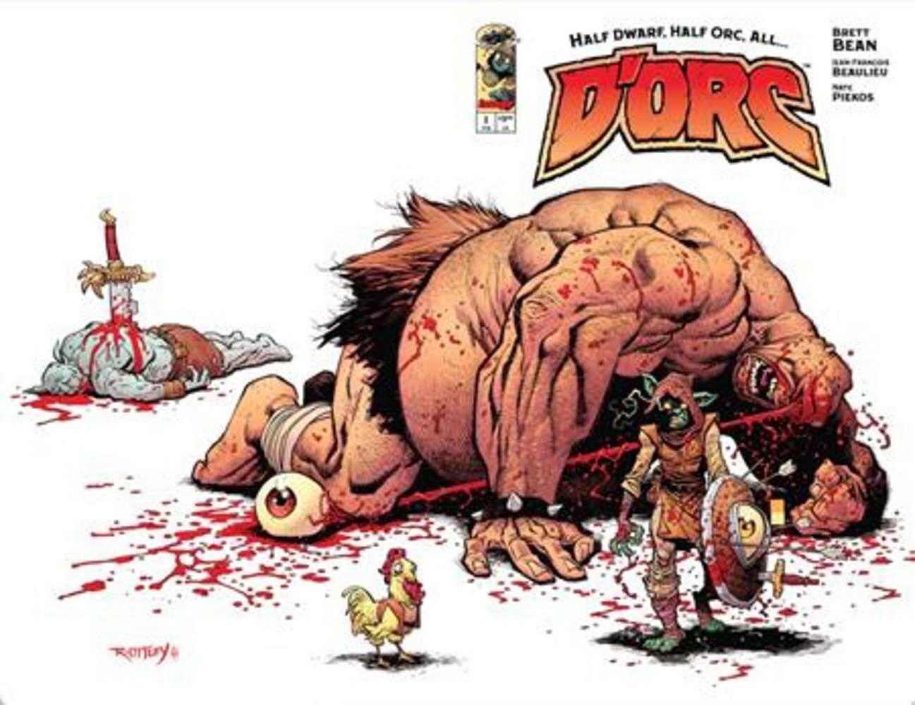Dorc #1 Cover D Ryan Ottley 1:25 Variant
