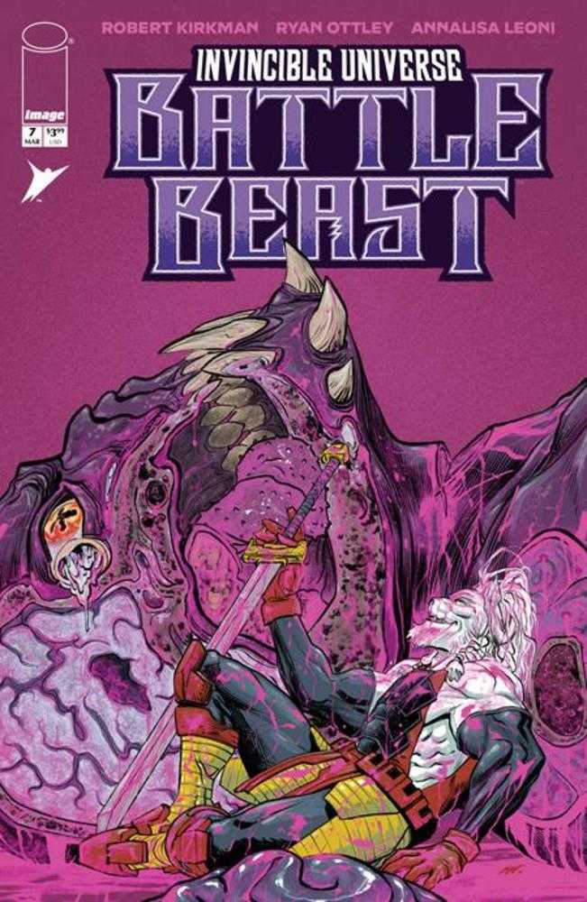 Invincible Universe Battle Beast #7 Cover G Matthew Roberts 1:100 Variant