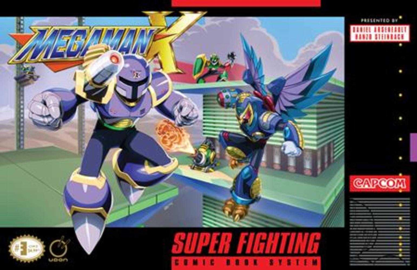 Mega Man X #3 (Of 5) Cover D Jeffrey Cruz 1:5 Variant