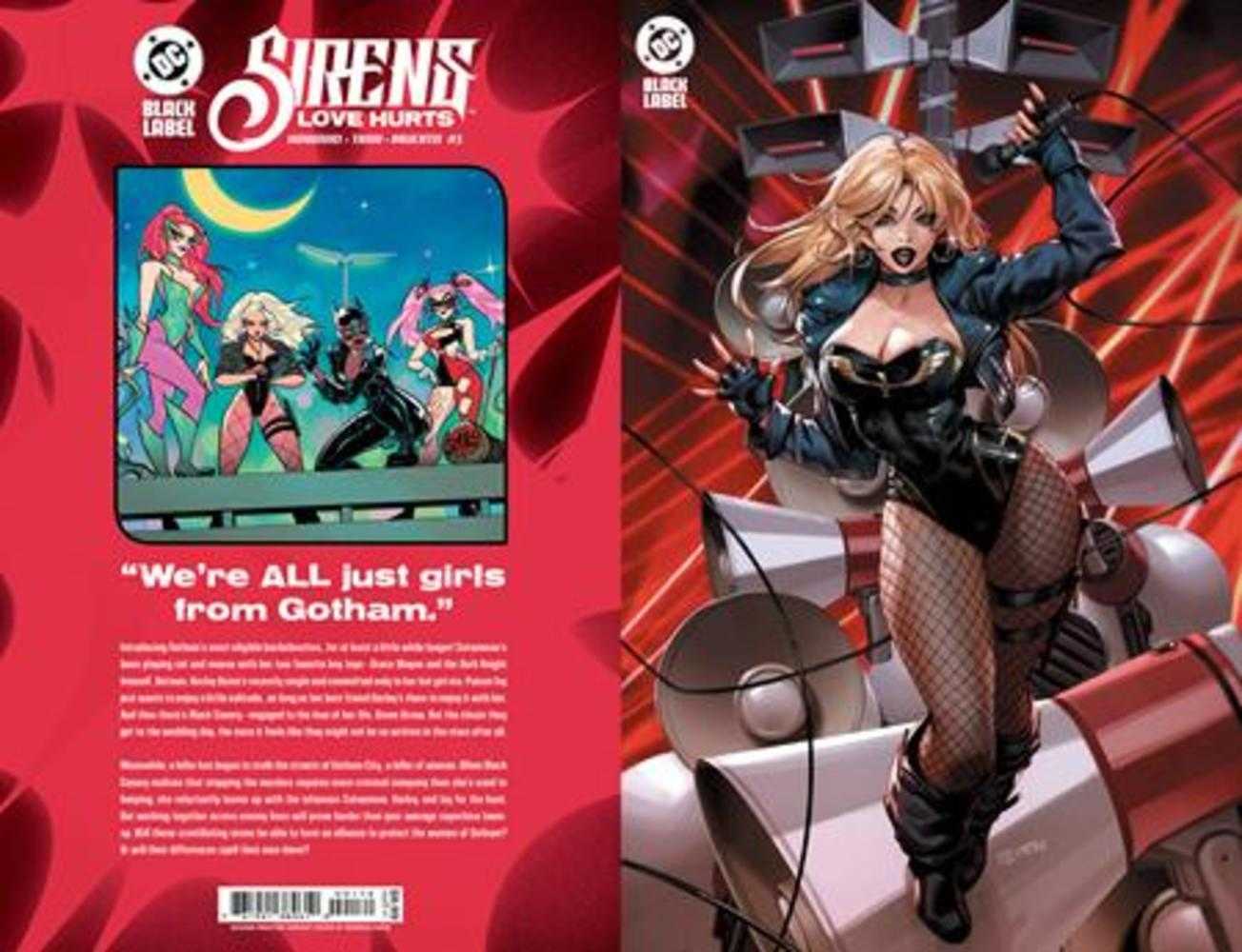 Sirens Love Hurts #1 (Of 4) (2nd Print) Cover B Derrick Chew Foil Variant (Mature)