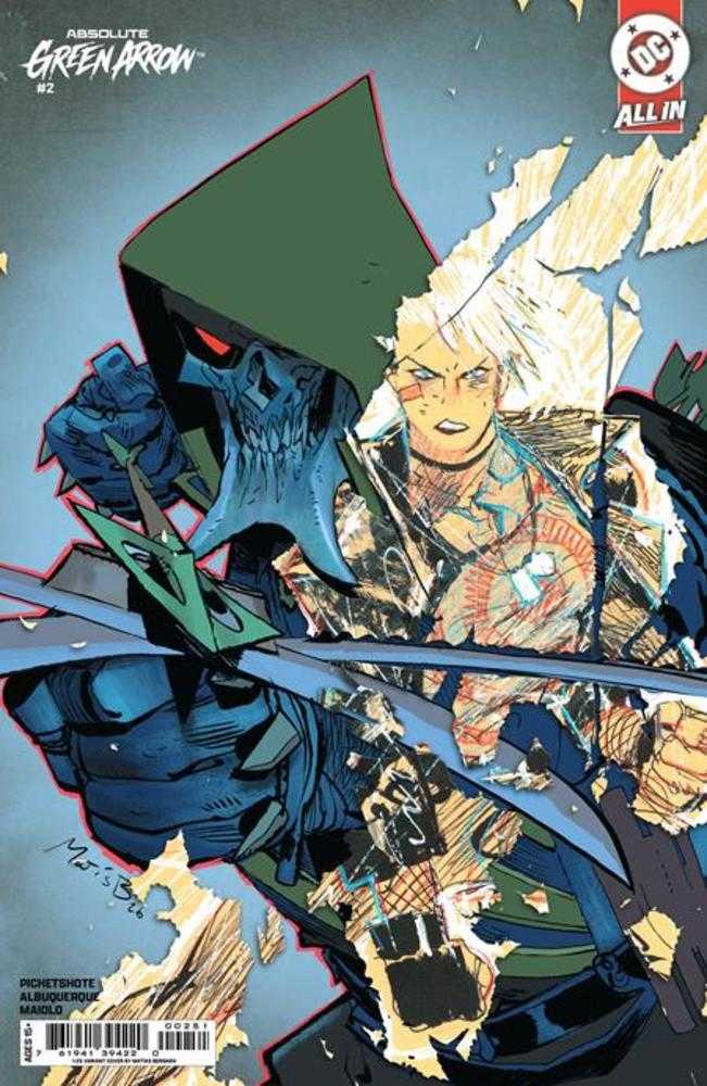 Absolute Green Arrow #2 (Of 6) Cover E Matias Bergara 1:25 Variant