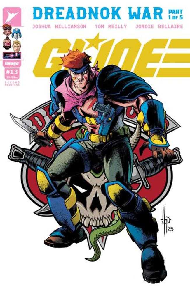 G.I. Joe #13 (2nd Print) Cover B Jason Howard Variant
