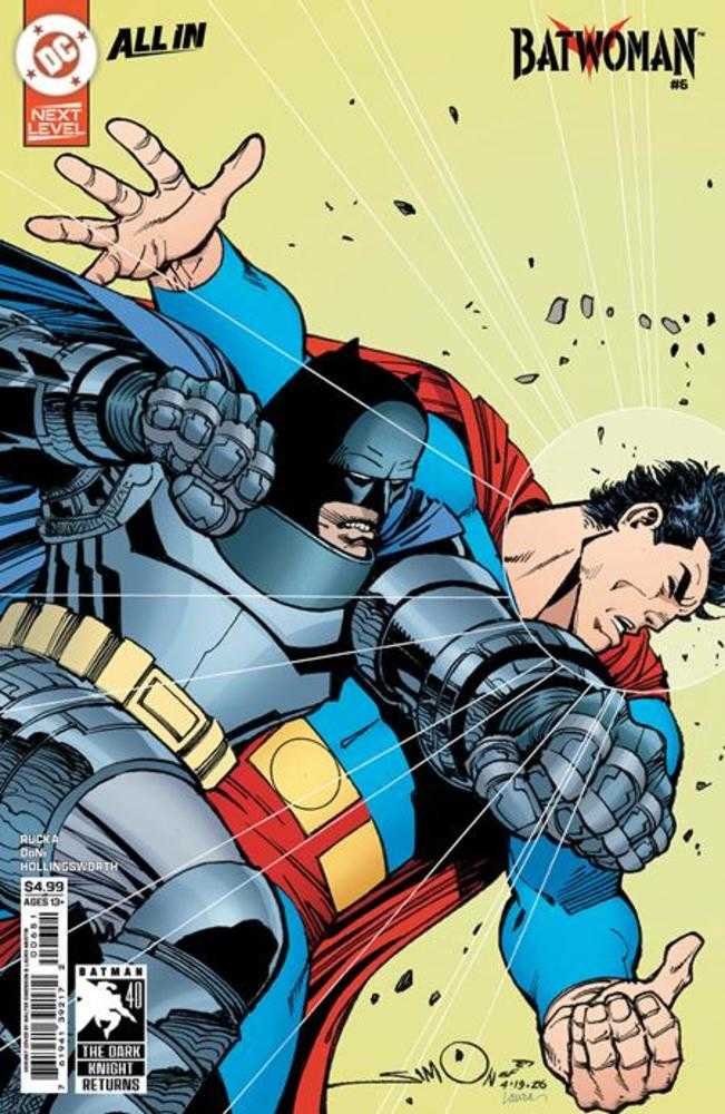 Batwoman #6 Cover E Walter Simonson & Laura Martin Dark Knight Returns 40 Th Anniversary Card Stock Variant