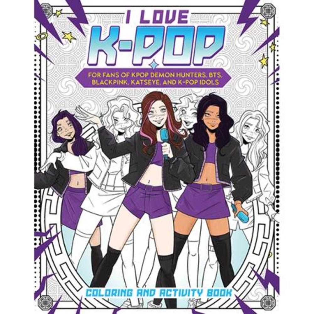I Love K Pop TPB Coloring And Activity Book
