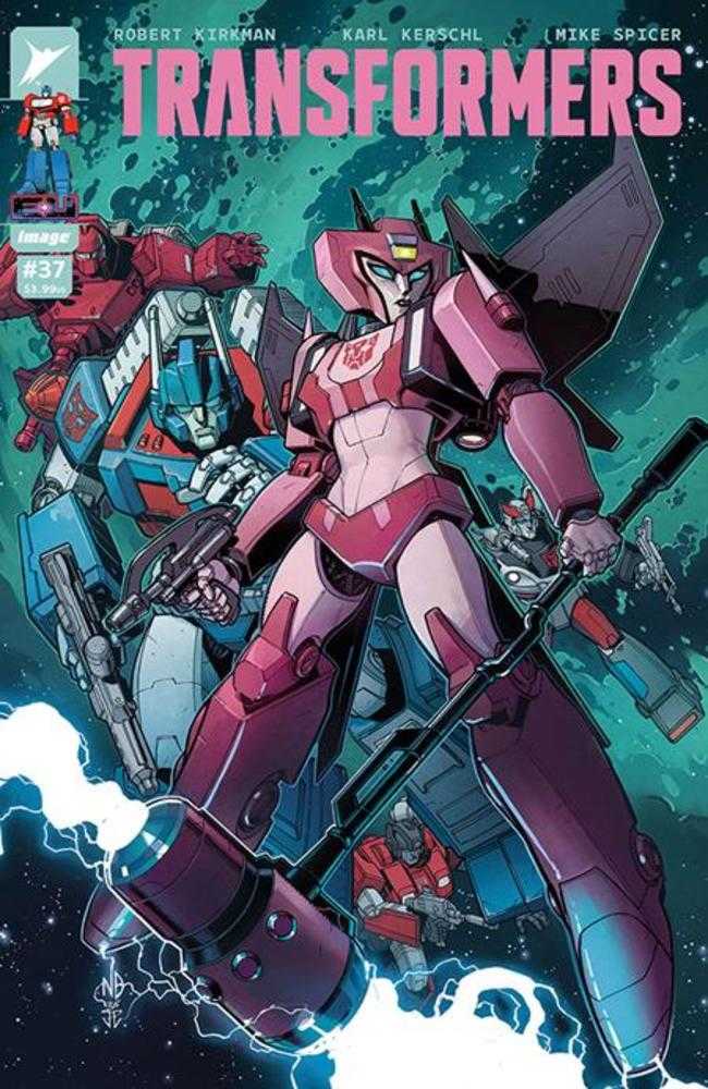 Transformers #37 Cover D Nick Bradshaw & Jim Charalampidis 1:25 Variant