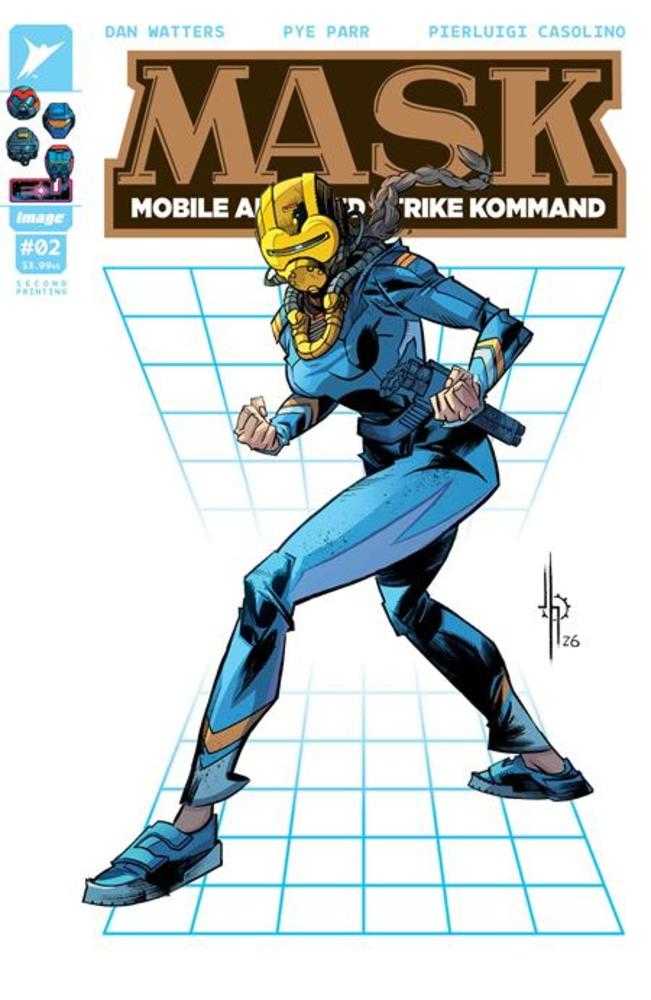 Mask # 2 (2nd Print) Cover A Jason Howard