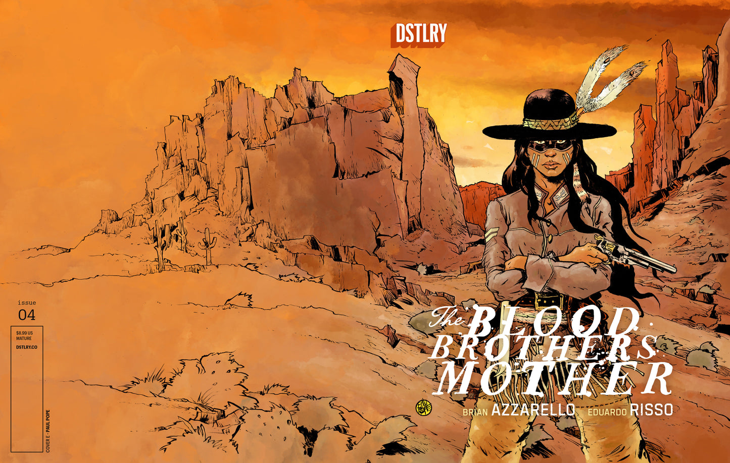 Blood Brothers Mother (2024) #4 Cover E Paul Pope Variant