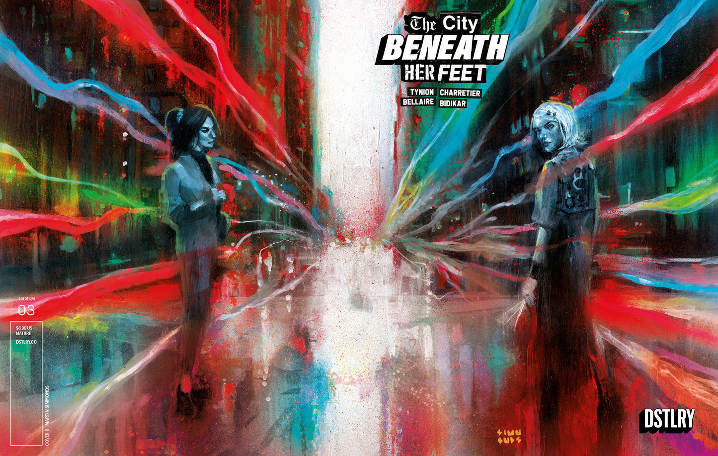 City Beneath Her Feet #3 Cover B Martin Simmonds Variant