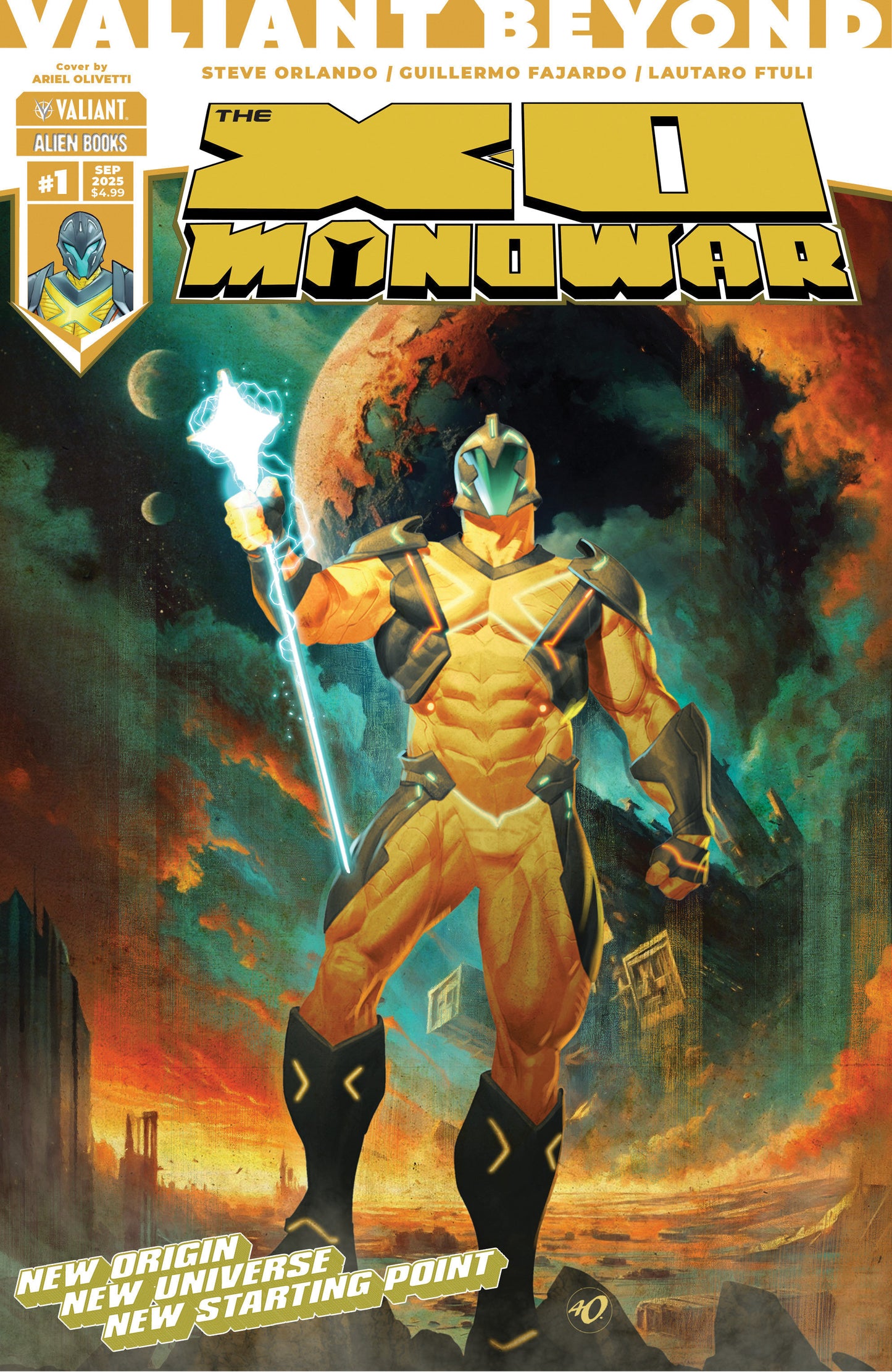 Valiant Beyond: The X O Manowar #1 Cover A (Olivetti)