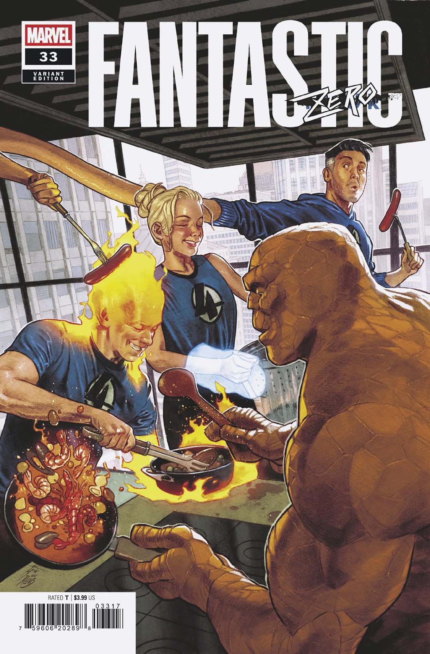 Fantastic Four (2022) #33 Francesco Mobili 1:25 Variant