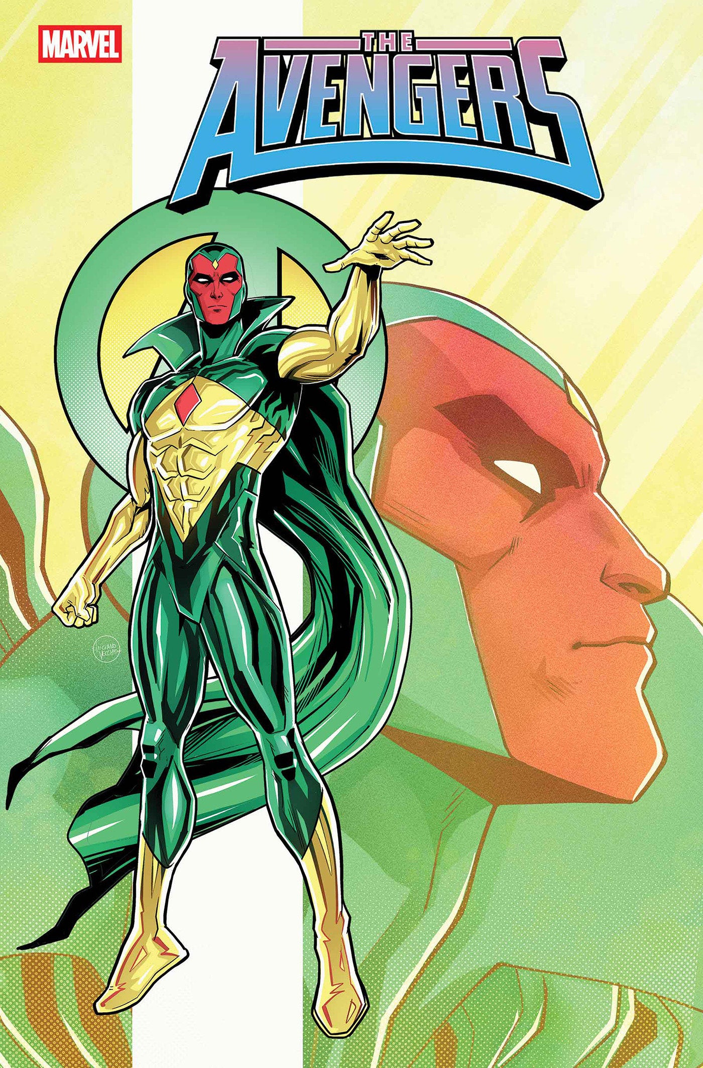 Avengers #30 Luciano Vecchio Vision Variant