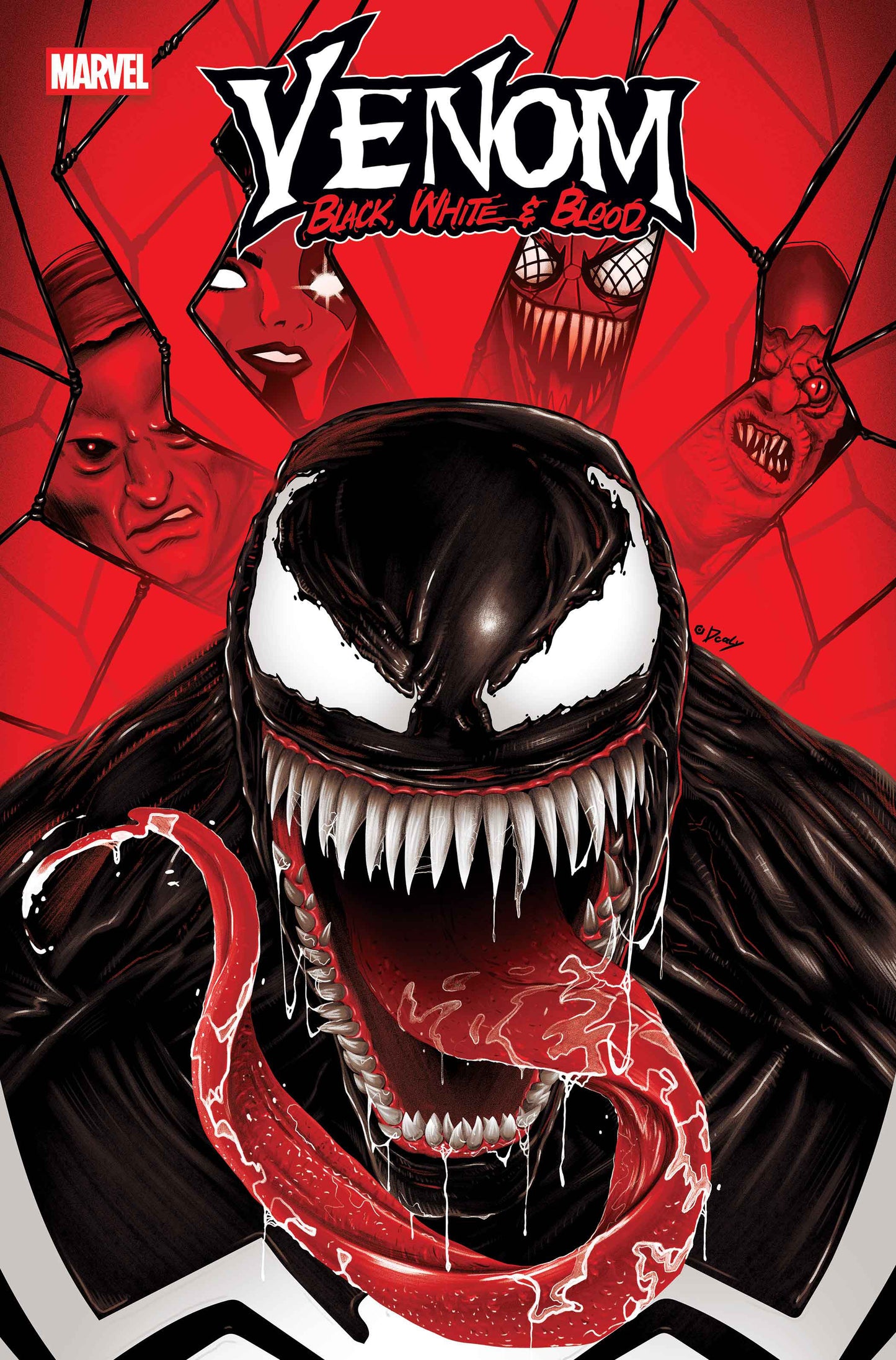 Venom: Black, White & Blood (2025) #1 Doaly 1:25 Variant